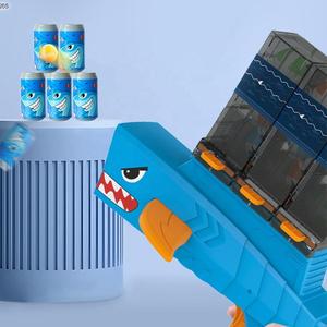 Giocattoli per bambini sparano a pistola gioco Cartoon Shark Attack Toy piccola palla di plastica pistola giocattolo per bambini - Product Image 2