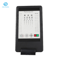 Tableau de vision LED rechargeable double face en gros pour équipement d'optométrie