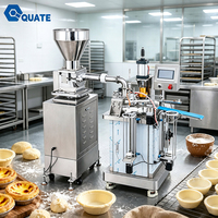 Machine automatique de formage de croûtes à tartelettes pour la production de coques de tartelettes, fonction de changement de moule avancée, usage industriel