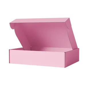 Lipack Recyclable Mailer Shipping Paper Boxes Custom Logo Corrugated Gift Fold Box