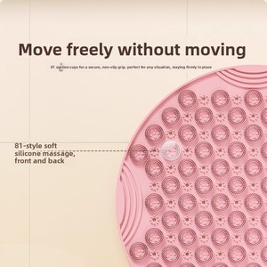 Soft Silicone Ultra-Slow Round Acupressure Mat In-Place Jogging Foot Massage Pad Indoor Foot Roller Mat for <b>Running</b> Sports - Product Image 3
