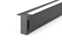 Lumière LED pour armoire de haute qualité T5, profil en aluminium moulé sous pression de 5 mm, surface anodisée gris/noir/or/argent, CRI 90, bande lumineuse néon