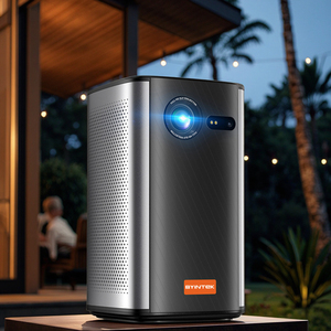Byintek P70 Mini <span class=keywords><strong>DLP</strong></span> Android Thông Minh Wifi 3D Di Động Ngoài Trời 4K Mini Pocket Rạp Hát Tại Nhà Giáo Dục Máy Chiếu Cho Giảng Dạy - Product Image 1