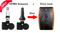 Versione 2025 Bluetooth Wireless TPMS strumenti diagnostici per veicoli elettrici nuova versione del Software applicabile per i modelli di auto