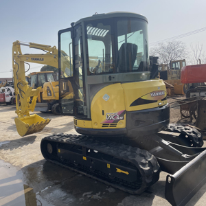 Excavatrice d'occasion de haute qualité Yanmar ViO55 Mini pelle sur chenilles hydraulique ViO15 ViO35 Matériel de construction en vente bon marché - Product Image 1