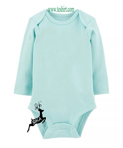 Ropa de bebé de algodón orgánico con impresión personalizada al por mayor, peleles para bebé niño, ropa de verano para recién nacido niña, India - Product Image 4