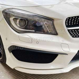 Alerón Delantero con Cuchillas de Aire y Divisores Laterales para Parachoques, Modificación para Mercedes Benz Clase CLA W117 C117 CLA200 260 CLA45 2013-2015 - Product Image 4