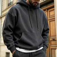 Hoodie dengan Lapisan Fleece Tebal, Hoodie Oversize, Setelan Celana dan Hoodie Polos, Harga Langsung dari Produsen