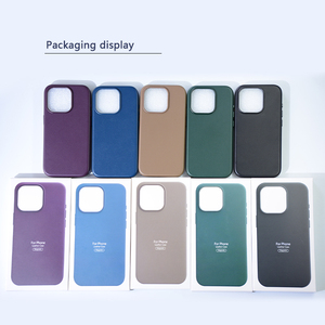 DL 2023 custodia Phonec in pelle stile ufficiale più di tendenza primo bagno di animazione magnetica ricarica in pelle del telefono cellulare - Product Image 2
