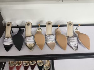 Sandali con Tacco in PVC di Design alla Moda, Scarpe <span class=keywords><strong>Eleganti</strong></span> da Donna con Strass e Punta Aperta per Feste ed Eventi Serali - Product Image 3