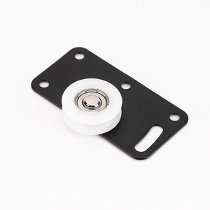 Rueda para Puerta Corredera de Armario, Aleación de Aluminio, Modelo 1211, para Herrajes de Puertas de Gabinete - Product Image 3