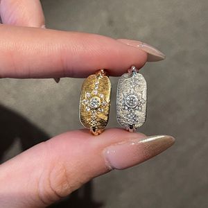 Bague en argent pur S925, étoile octogonale, bouclier de protection, bague superposée exquise et luxueuse avec queue brossée de style antique - Product Image 3