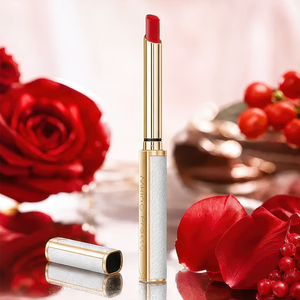 Rossetto Vellutato Idratante Effetto Opaco Lunga Durata Non Trasferibile Sottile <span class=keywords><strong>Vintage</strong></span> Rosso Ingrosso - Product Image 3