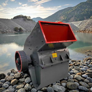 Concasseur à marteaux portable haute efficacité UE - Capacité 20t/h pour le concassage de galets de rivière et de roches - Product Image 3