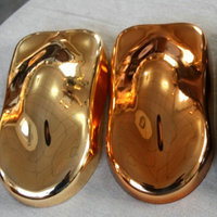 Peinture chromée miroir colorée pulvérisée par un pistolet régulier série C chrome