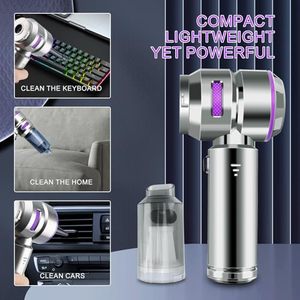 16000Pa Wireless <b>Car</b> <b>Vacuum</b> <b>Cleaner</b> with Inflator Powerful Suction Handheld <b>Vacuum</b> for <b>Car</b> & Home - Product Image 4