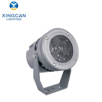 Projecteur LED COB RGBW personnalisable étanche IP65 en aluminium à alimentation CA haute luminosité 3W-81W pour aménagement paysager