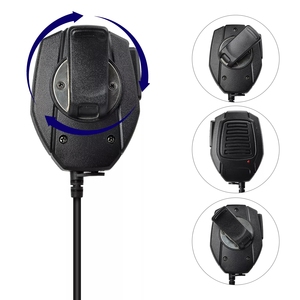 Cấp công nghiệp PTT cầm tay mic-chống rối mùa xuân Cáp + kết nối kim loại cho Motorola/Kenwood hệ thống intercom - Product Image 2