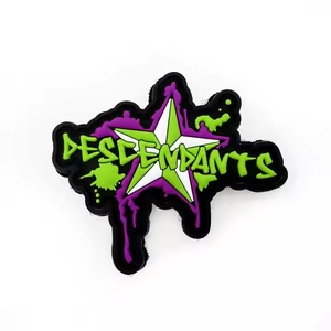 ODM Workshop Buyer Designed 2D Soft Rubber Polyvinyl Chloride Hook Backing Specially Made Fabric Emblem pvc patch - Product Image 6