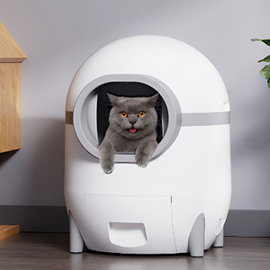 Caja de Arena para Gatos Automática, Autolimpiable, Controlada por Aplicación Inteligente, sin Olores, de Gran Capacidad (60L), para Viajes, Hecha de ABS y PP - Product Image 3