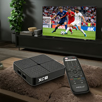 ABD Stoklarında |   Ucuz Stalker IPTV Kutusu Meelo XTV XC2 Dört Çekirdekli Allwinner H313 Android 10 4K TV BOX 2GB 16GB 5G WIFI Destekli OEM