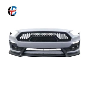 Expédition rapide 2018-2023, pare-chocs avant en matériau FRP, pare-chocs avant Cobra, grand kit carrosserie adapté à la nouvelle version de la Ford <span class=keywords><strong>Mustang</strong></span> - Product Image 6