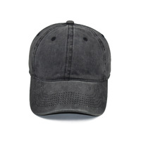 Casquette de baseball vintage en coton 100% avec logo brodé personnalisé, lavage vintage, casquette de papa usée, casquettes de sport personnalisables