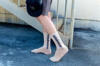 Chaussettes de sport en coton côtelé avec logo personnalisé KANGYI, chaussettes de mode avec boîte tendance