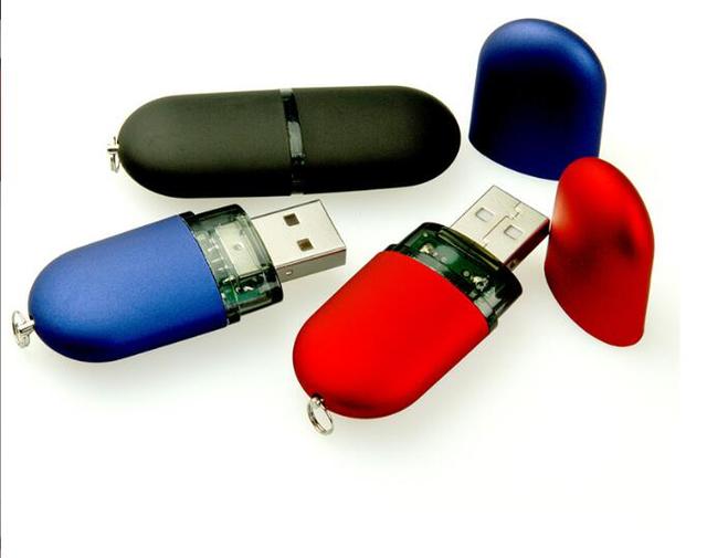 Custom Logo USB 2.0 Flash Drive 8GB-128GB Capacities Promotional Gifts Built-in 32GB Plastic 1-Year Warranty A-class Flash Chip