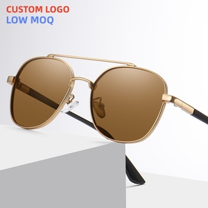 <span class=keywords><strong>Occhiali</strong></span> <span class=keywords><strong>da</strong></span> <span class=keywords><strong>Sole</strong></span> <span class=keywords><strong>da</strong></span> <span class=keywords><strong>Uomo</strong></span> Classici <span class=keywords><strong>Vintage</strong></span> con Doppio Ponte <span class=keywords><strong>Rotondi</strong></span> Fotocromatici Polarizzati - Product Image 1