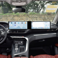 Autoradio double écran 12,3 pouces Foforfor pour Peugeot 4008 5008 2016-2022, CarPlay sans fil, Android 13, GPS multimédia, unité centrale USB