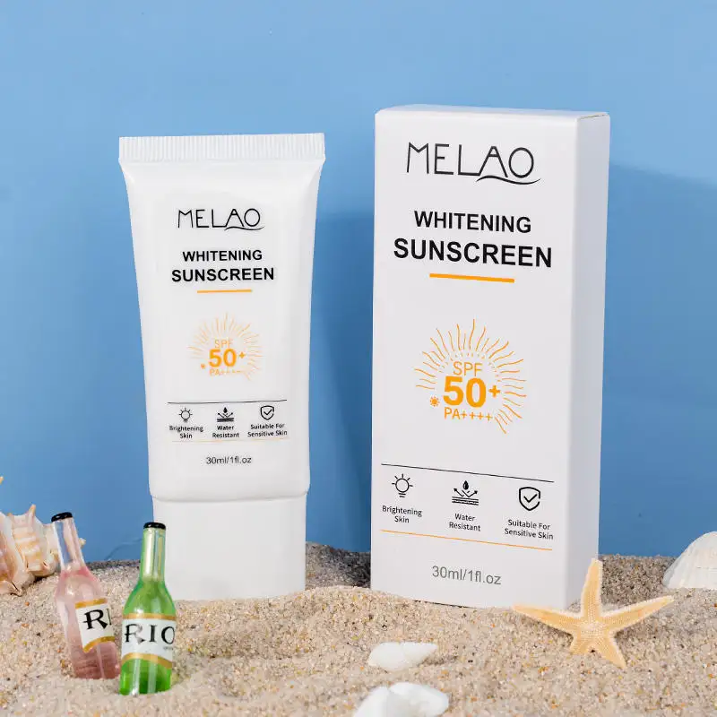 肌用工場OEM日焼け止めSpf50オーガニックホワイトニングサンスクリーン専用タトゥーUVプロテクションサンブロッククリームスプレー