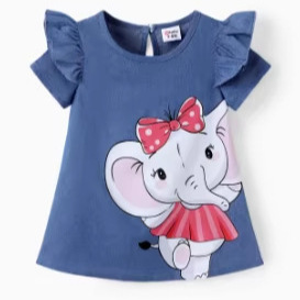 2026 Nuova Collezione Estiva Gonna in Cotone per Bambine, Design Cartoon, Trattamento Morbido, Stile Abito, Commercio Estero - Product Image 2