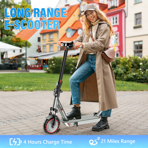 Envío Gratis, Scooter Eléctrico para Adultos, 8.5 Pulgadas, Motor de 250W, 36V, Plegable, Largo Alcance, con Doble Suspensión para la UE - Product Image 3