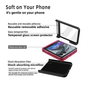 เคสโทรศัพท์ Motorola Razr แบบพับได้ วัสดุ TPU พร้อมช่องใส่บัตร ลด 40% สินค้าขายดีข้ามพรมแดน รุ่น South African Star ป้องกันการตกกระแทก - Product Image 4