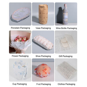 Individuelles Muster Blumenwickelpapier Großhandel Blumenwickelpapier günstiges Blumenstrauß-Wickelpapier - Product Image 6