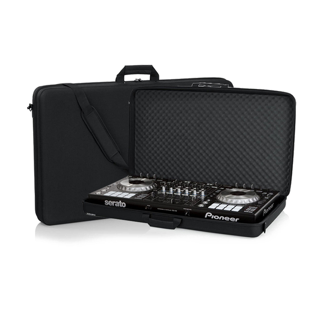DJ Controller EVA Hard Shell Carrying Case Waterproof Shockproof Durable Portable Protective Travel Storage Bag Zipper Closure