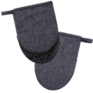 Phụ Kiện Nhà Bếp in găng tay lò nướng biểu tượng tùy chỉnh dụng cụ nướng hoa kết cấu nhỏ Silicone bông in găng tay lò - Product Image 1