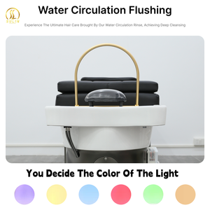 Sillón Profesional Sulin para Lavado de Cabello en Posición Acostada, con Masaje, Champú, Circulación de Agua y Vapor - Product Image 2