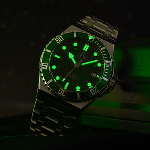 <span class=keywords><strong>Montre</strong></span> mécanique de <span class=keywords><strong>luxe</strong></span> OEM pour <span class=keywords><strong>homme</strong></span>, étanche 30 bars, lumineuse, de plongée, en acier inoxydable, avec répétiteur, pour le sport et la mode, vente en gros - Product Image 5