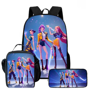 Mochilas Escolares Personalizadas de Fábrica con Diseño de Dibujos Animados de Kpop Demon Hunters, Bolsas Deportivas para Campamento, Ligeras y Duraderas para Niños - Product Image 6