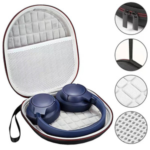 EVA Headphone Case Shockproof Protective <b>Storage</b> Box For Wireless Bluetooth Headphones - Product Image 1