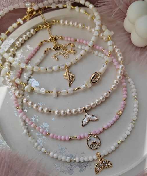 Wholesale Summer Beach High Quality Tarnish Pearl Shell Pendant