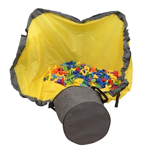 Facile Veloce di Stoccaggio Cesti di Stoccaggio Bambino Giocattolo Scivolo <span class=keywords><strong>Via</strong></span> Cestino Di Immagazzinaggio del Giocattolo Playmat di Stoccaggio Cesti di Stoccaggio con Coperchio della copertura - Product Image 1