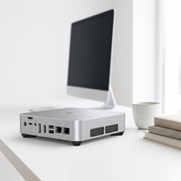Mini PC CHUWI AUBOX Mini-ITX Horizontal en Alliage d'Aluminium et Plastique Windows 11 Pro AMD Ryzen-7 8745HS 16 Go de RAM DDR5 Mini Ordinateur de Bureau