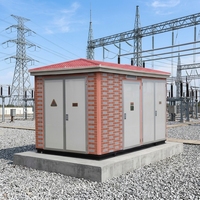Poste de transformation électrique combiné de type boîtier F6 Yb 13,8 kV 132 kV GIS