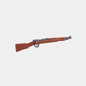 Figura de Soldado Militar en Miniatura de la Segunda Guerra Mundial, Arma del Ejército, Rifle <span class=keywords><strong>Mauser</strong></span> de Plástico, Arma 98k, Equipo, Juguetes de Bloques de Construcción - Product Image 1