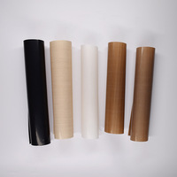Tissu en fibre de verre enduit de PTFE antiadhésif, résistant à l'usure et aux hautes températures, pour presse à chaud et machine à repasser