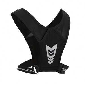 Nouveauté, vente chaude, gilet réfléchissant, sac à dos de course, gilet de course, sac de poitrine pour téléphone portable, harnais, sac d'hydratation, gilet de course noir - Product Image 6