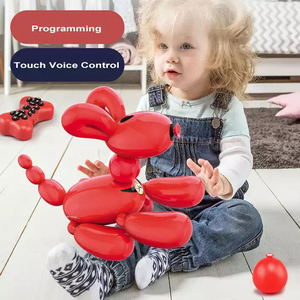 LK Ballon rouge blanc Rc Jouet pour chien pour enfants Télécommande Robot Chien Marche Programmable Danse Interactive Smart Dog Toy - Product Image 6